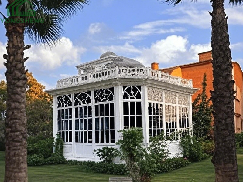 Victorian Glass Greenhouse For Sale In Garden
